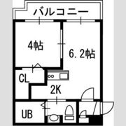 VILLAGE北大通壱番館の間取り画像