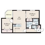 S-RESIDENCE北円山alesiaの間取り画像