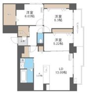 S-RESIDENCE大通公園admirioの間取り画像