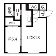 Elvita山鼻の間取り画像