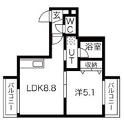 フォレスト神宮前の間取り画像
