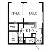 Casa Bianca札幌駅西口の間取り画像