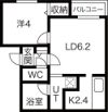 Prescelto西線11条の間取り画像