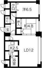 藤井ビル北11条の間取り画像