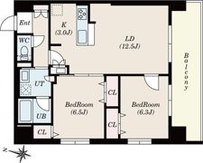 COH RESIDENCE 札幌の間取り画像