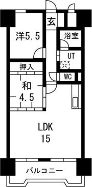 朝日プラザ偕楽園の間取り画像