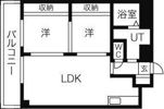 TEADA北4条の間取り画像