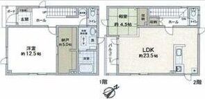 北8東6の家の間取り画像