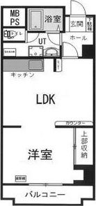 シャンボール中島公園の間取り画像