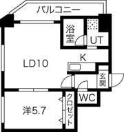 ドエル南円山の間取り画像
