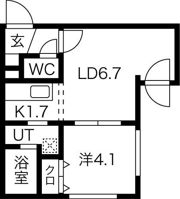 メイプルメゾンの間取り画像
