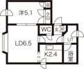 ブロード414の間取り画像