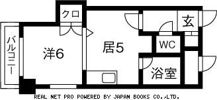 旭堂第一マンション 知事公館前の間取り画像