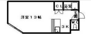 プラムコート札幌の間取り画像