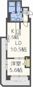 メゾンドアトールの間取り画像