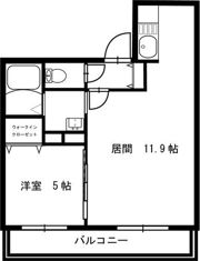 ヴィヴァーチェN1の間取り画像