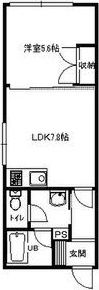 リバティ山鼻の間取り画像