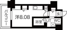 パシフィックタワー札幌の間取り画像