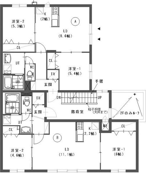 間取図