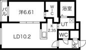 フォレスタ琴似の間取り画像