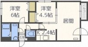 ボヌール32の間取り画像