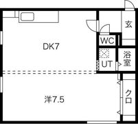 コーポりさの間取り画像