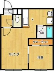 フォレスト中の島の間取り画像