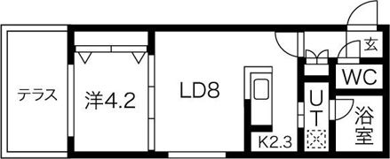 Laviere 15・6の間取り画像