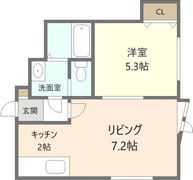 デュオ平岸の間取り画像