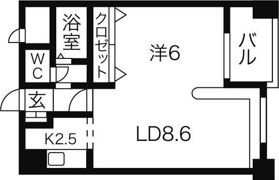 ハウスオブリザ中の島 Iの間取り画像