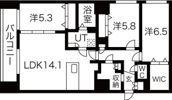 スペチアーレ札幌東の間取り画像