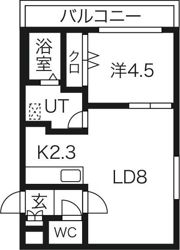 クレドヒルズの間取り画像