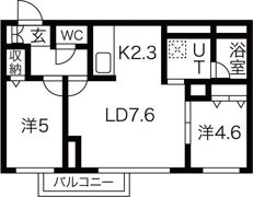 Prendre Souenの間取り画像