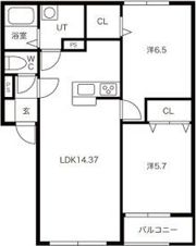 スリールエリテの間取り画像