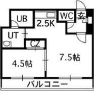 エポック南7条館の間取り画像