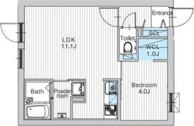 JANUS（ジェイナス） residences南平岸駅前の間取り画像