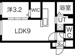 プレシャス月寒中央の間取り画像