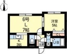 リベルティ平岸の間取り画像