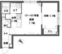 グランメール美園6-3の間取り画像