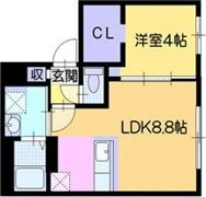 仮）シティプレミア中の島の間取り画像