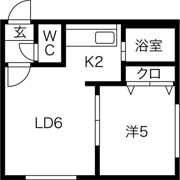 パレットハイツの間取り画像