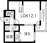 バーニーズ ヴィスタの間取り画像