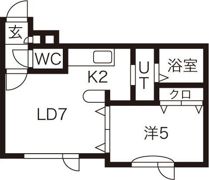 プリムラM1の間取り画像
