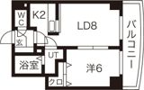 e’f～II（エフデュエ）の間取り画像