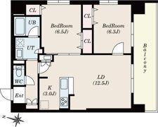 COH RESIDENCE 札幌の間取り画像