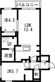 仮）GA-菊水1-4MSの間取り画像