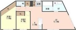 CASA ROSSA南円山の間取り画像