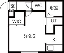 Libra南5条の間取り画像