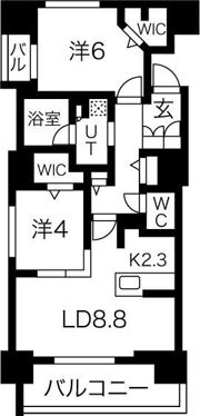 ブランズ札幌南7条の間取り画像