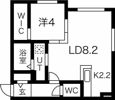 リヒトラーレ円山の間取り画像